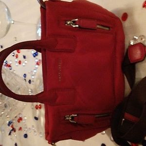 Marc Jacob's small handbag burgundy